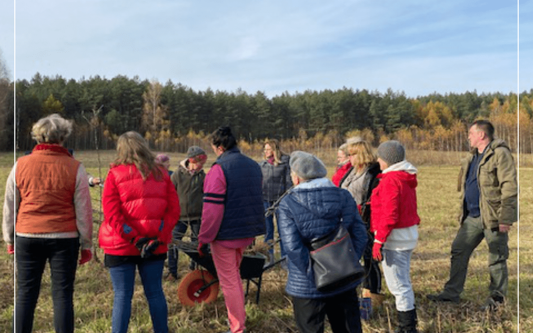 Spotkanie związane z praktycznym działaniem – założeniem ogrodów przydomowych